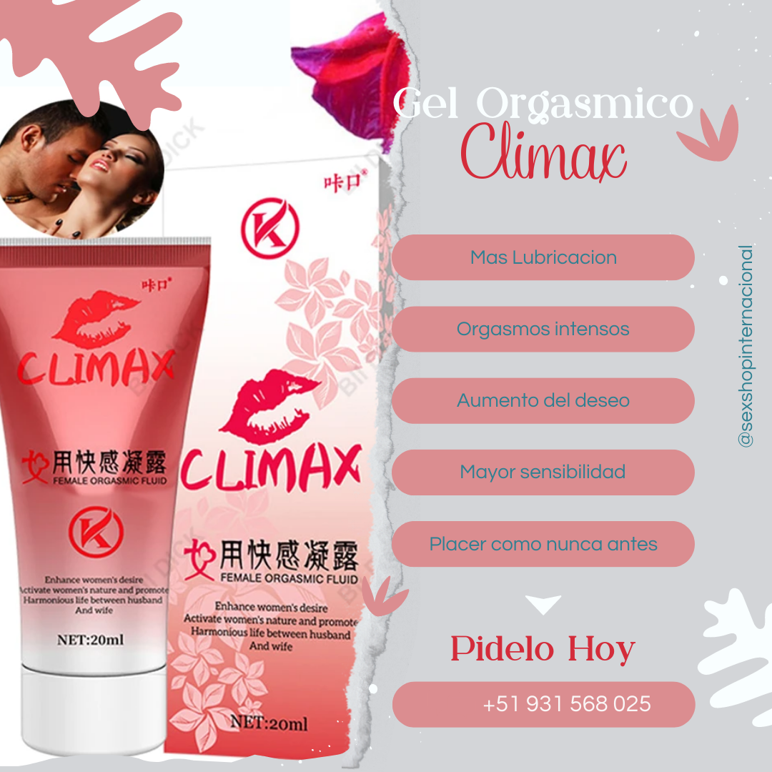 CLIMAX GEL ORGASMICO Y DESEO FEMENINO SEXSHOP PTE PIEDRA 931568025